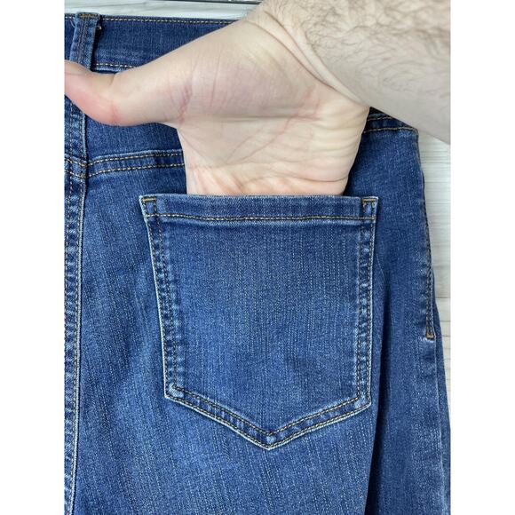 Gloria Vanderbilt Capri Jeans Womens 6 Blue Amanda Stretch All-Around Slimming - Picture 8 of 14